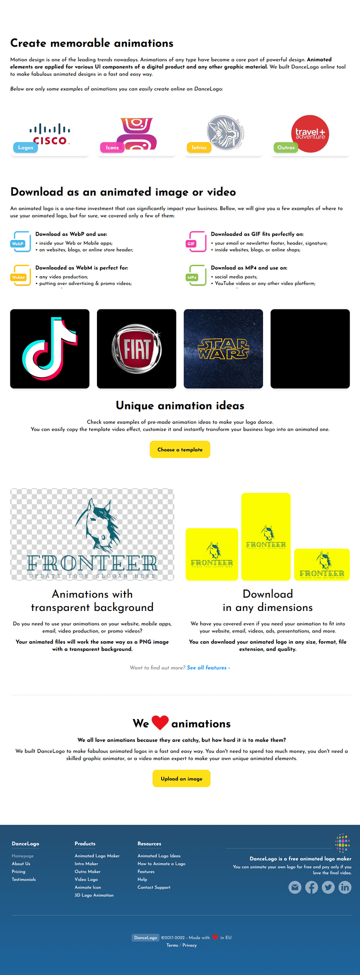 Animate Your Logo in Seconds | DanceLogo