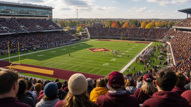 What 13 College Football Field Logos Change About Sports Branding