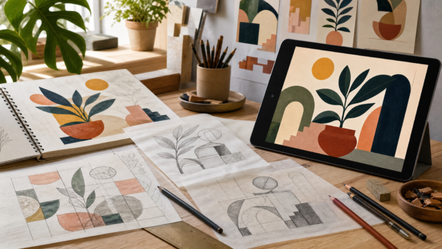 Why architectural thinking gives illustration its backbone
