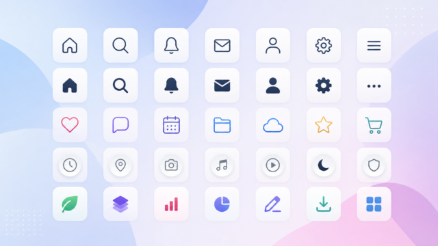 3 Free Icon Sets That Cover Core UI Needs