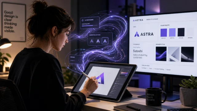 How AI Image Generation Works for On-Brand Visuals